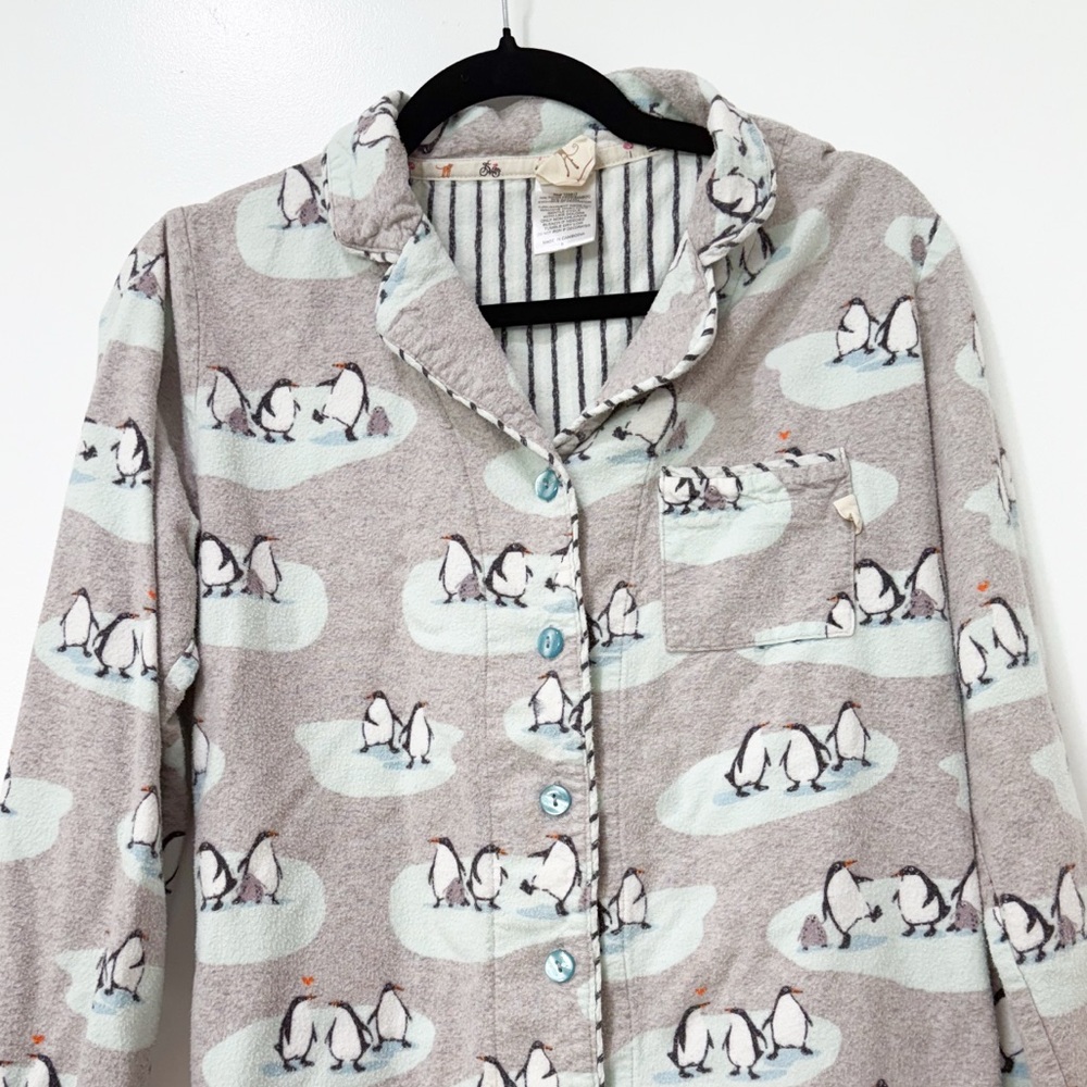 Vintage Y2K Penguin Pajama Set